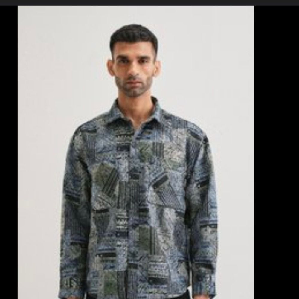 BP Gray Patterned Shirt